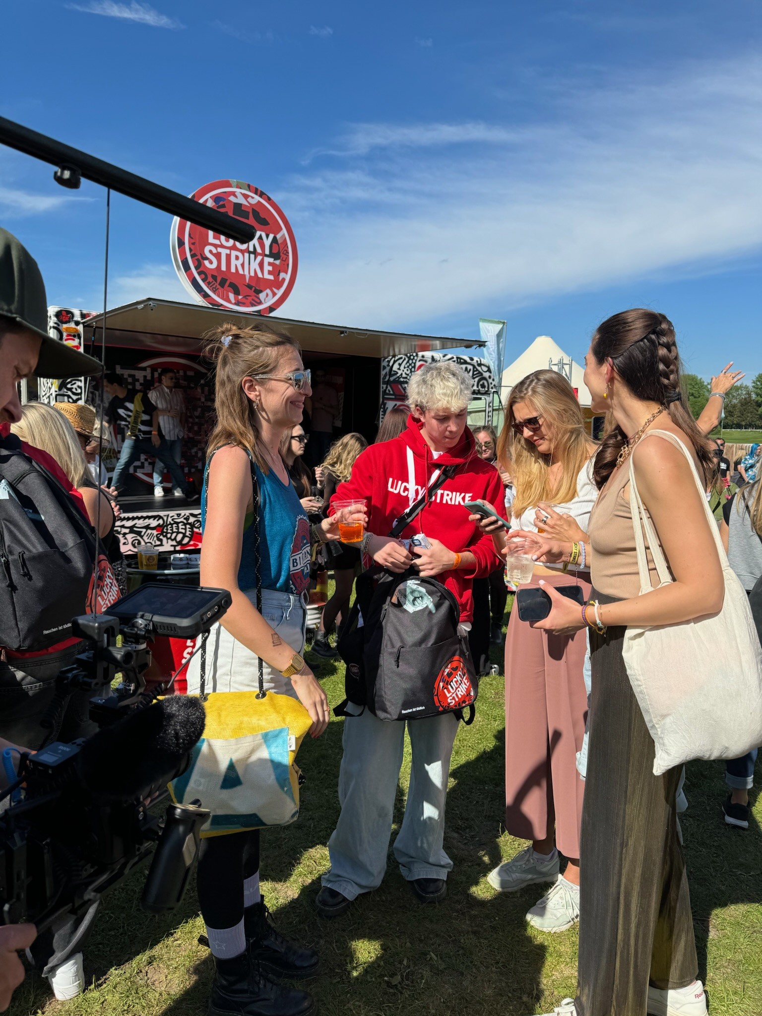 StudentDepartment Team im Einsatz bei einem Event